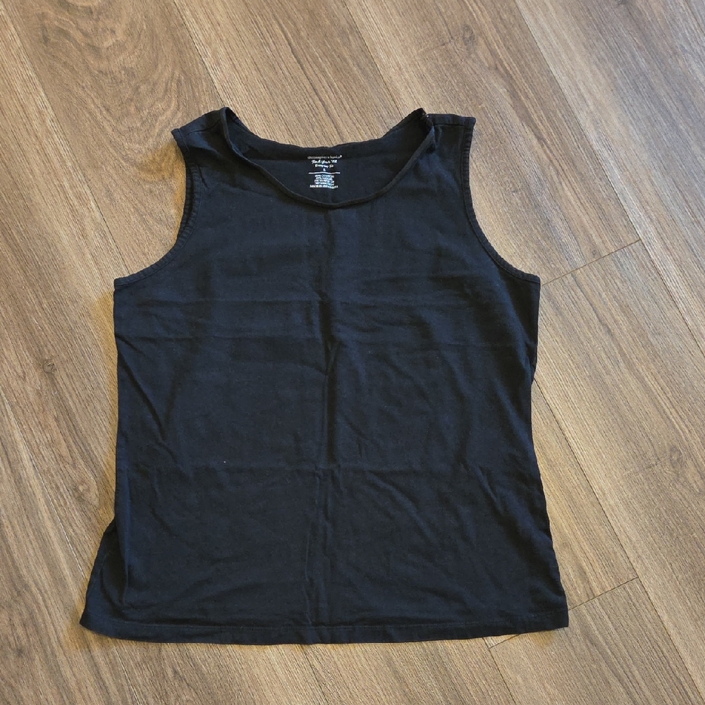 Christopher & Banks Classic Black Top